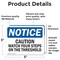 Signmission Safety Culture Sign, 5 in Width, Vinyl Decal, Rectangle OS-2PACK-NS-D-35-L-10522 - alternate 2